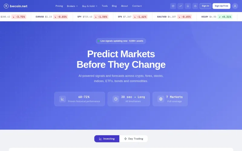 BeCoin.net website
