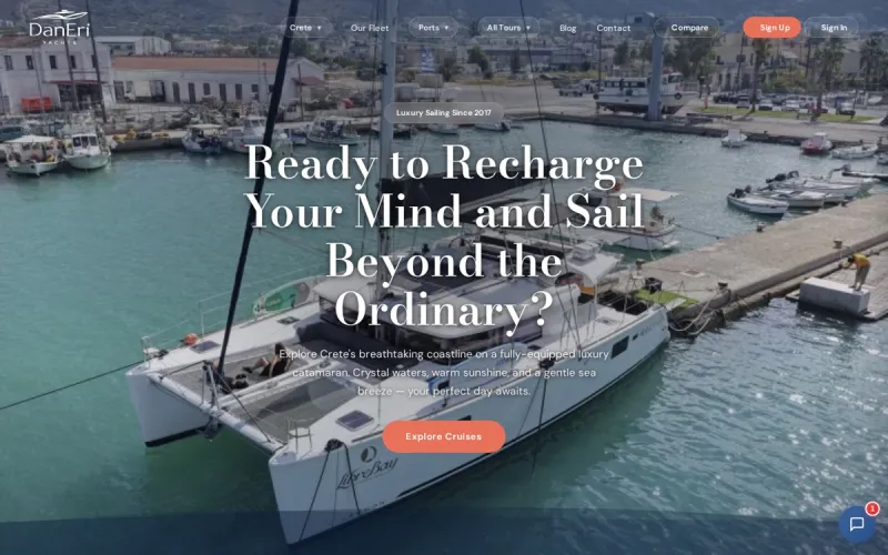DanEri Yachts website