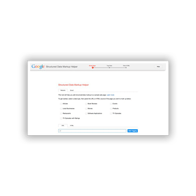 Structured Data Markup Helper