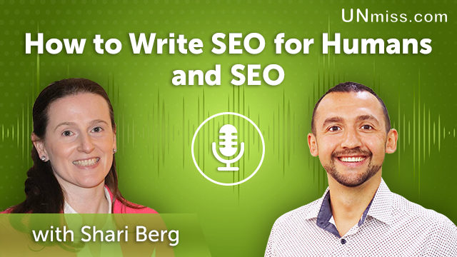 84. How to Write SEO for Humans and SEO with Shari Berg