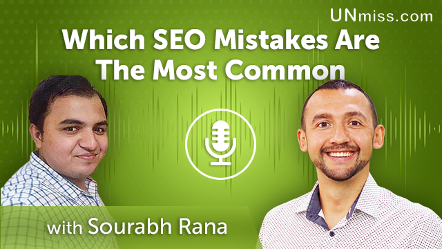 181. Which SEO Mistakes Are The Most Common With Sourabh Rana