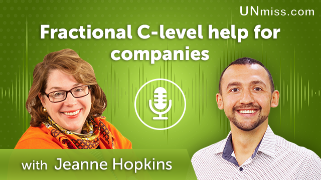 Jeanne Hopkins: Fractional C-level help for companies (#435)